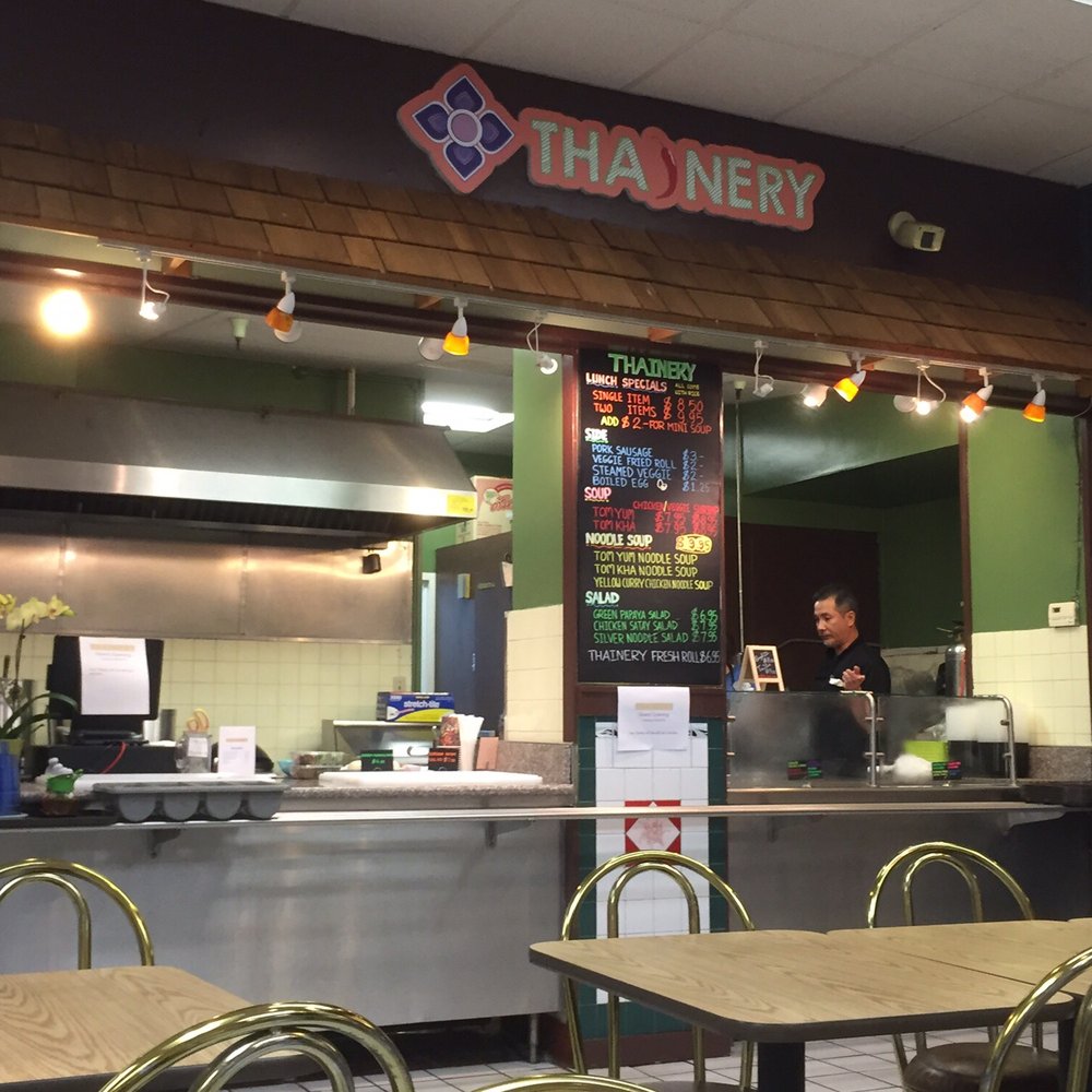 Thainery - Looking at the kiosk - Thai Near Me - San Francisco, California