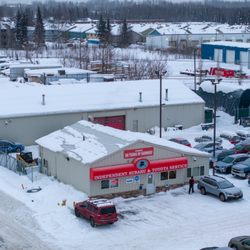 A&A The Shop - Drone view of the shop