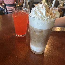 Tres Leches Latte and fruit frescas Tres Leches Latte and fruit frescas