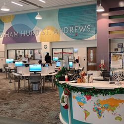 Cynthia Graham Hurd St. Andrews Library - Computer area