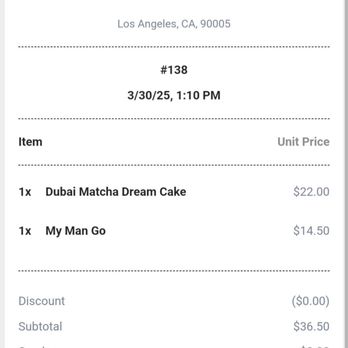 Tu Cha - 2 desserts for $40 - Desserts Near Me - Los Angeles, California Tu Cha - 2 desserts for $40 - Desserts Near Me - Los Angeles, California