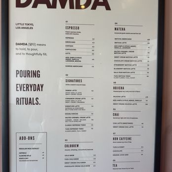 Damda - Coffee & Tea Near Me - Los Angeles, California