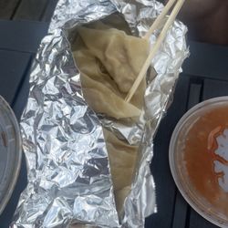 Steamed chicken momo