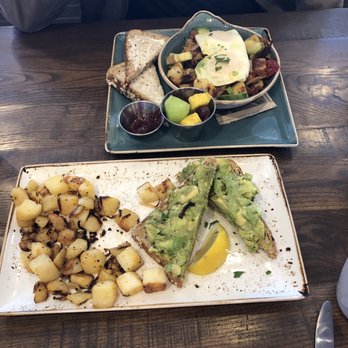 First Watch - Avocado toast, potatoes, country skillet hash. The coffee was strong - Breakfast & Brunch Near Me - Lakewood, Colorado First Watch - Avocado toast, potatoes, country skillet hash. The coffee was strong - Breakfast & Brunch Near Me - Lakewood, Colorado