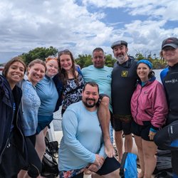 Aqua Marine Dive Shop - Discover Scuba Group - Tara and Caleb's wedding party.