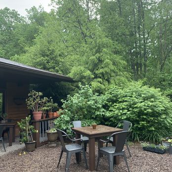 Bittersweet Cafe - the outside seating is just as lovely as the inside - Cafes Near Me - Farmington, Pennsylvania