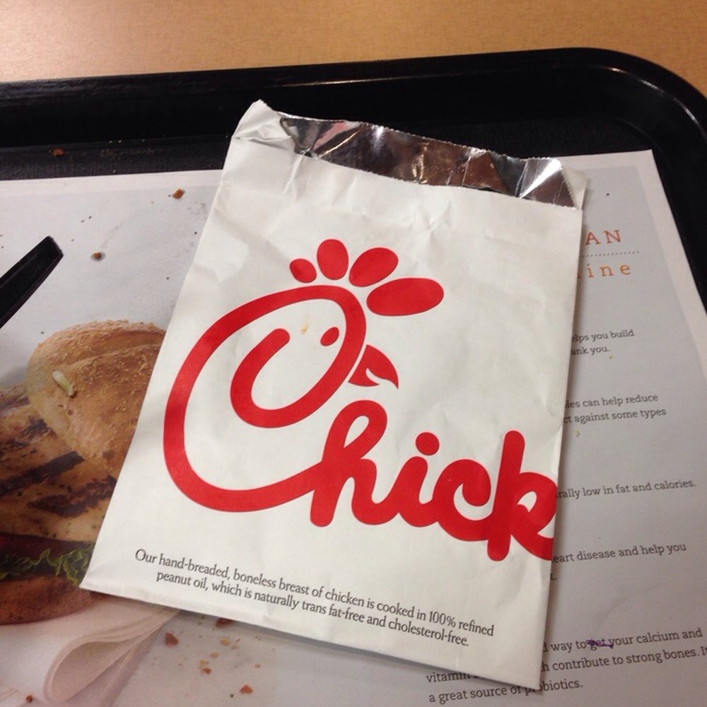 Chick-fil-A - Empty bag. - Fast Food Near Me - Allentown, Pennsylvania Chick-fil-A - Empty bag. - Fast Food Near Me - Allentown, Pennsylvania