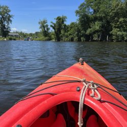 A Day Away Kayak Rentals - Front of Kayak