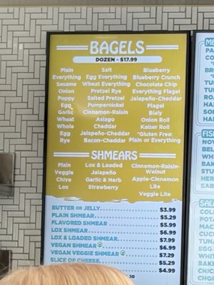 Menu photo 4 Siegel's Bagelmania Las Vegas, NV