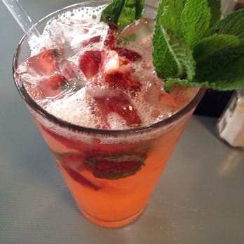 High Hat Cafe - Strawberry mint lemonade. Yum! - Southern Near Me - New Orleans, Louisiana