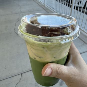 Aware Coffee - Matcha Tiramisu Latte with oat milk - Coffee & Tea Near Me - Henderson, Nevada