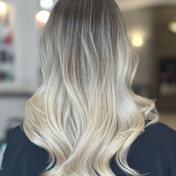 Ibi David Salon & Spa - Foliaged to a bright, blended, and perfectly blonde