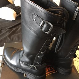 I should have taken a before picture. The boots look good as new!