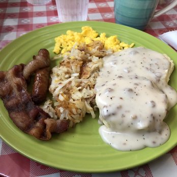 Monica’s Buttermilk Kitchen - Little Logger scrambled - American Near Me - Chewelah, Washington