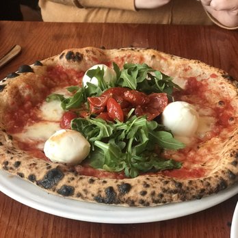 Spacca Napoli - Pizza with fresh mozzarella, arugula, and tomatoes. - Pizza Near Me - Chicago, Illinois