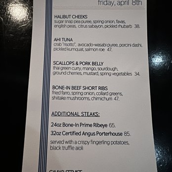 Avvino - Specials - New American Near Me - Rochester, New York