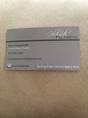 Goldsmith Plumbing Logo