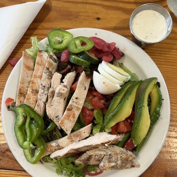 Cedar Mountain Cafe - My Cobb salad 7/18/23 - Breakfast & Brunch Near Me - Cedar Mountain, North Carolina
