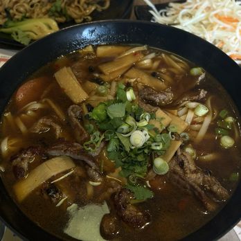 Five Stars Noodles - Old friend noodle soup (mild) - Chinese Near Me - Rowland Heights, California