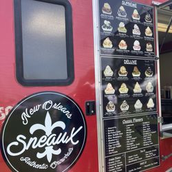 Florence Mill Farmers Market - New Orleans Sneaux - great treats for hot days