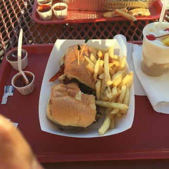 Seafood City - Philly cheesesteak with fries and a Henny colada - Seafood Near Me - Bronx, New York