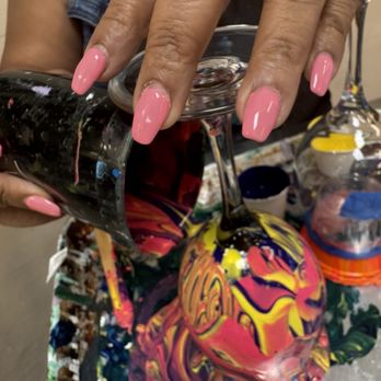Wine & Design - The vibrate colors while pouring - Art Classes Near Me - Greenville, South Carolina Wine & Design - The vibrate colors while pouring - Art Classes Near Me - Greenville, South Carolina