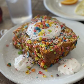 Eggscellent - Fruity pebbles French toast - Breakfast & Brunch Near Me - Las Vegas, Nevada Eggscellent - Fruity pebbles French toast - Breakfast & Brunch Near Me - Las Vegas, Nevada