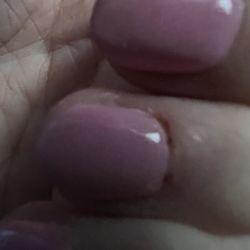 Golden Nails & Spa - These are my moms nails the next day. She tried dip for first time too. Awful
