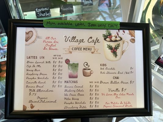 Menu photo 2 Village Cafe Camarillo, CA Menu photo 2 Village Cafe Camarillo, CA