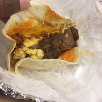 District Taco - Hmmm breakfast taco....wasn't too impressed - Mexican Near Me - Washington, DC, District of Columbia