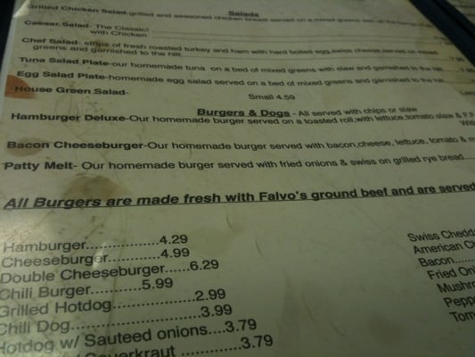 Menu photo 3 Mancuso's Luncheonette Delmar, NY