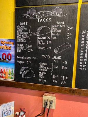Menu photo 4 Los Amigos Burritos Florence, OR