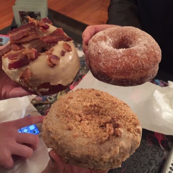 Union Square Donuts - Maple bacon, Apple crisp, and sugared donuts. All good! - Donuts Near Me - Somerville, Massachusetts Union Square Donuts - Maple bacon, Apple crisp, and sugared donuts. All good! - Donuts Near Me - Somerville, Massachusetts
