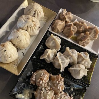 Dumpling The Noodle - Signature Pork Onion Bun, Honey Sunflower Seed Shrimp, Bulgogi Beef Dumplings (6) - Noodles Near Me - Seattle, Washington