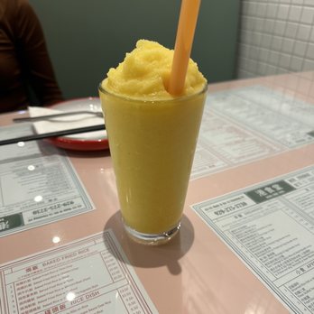 Kong Sihk Tong - Mango smoothie - Hong Kong Style Cafe Near Me - Flushing, New York