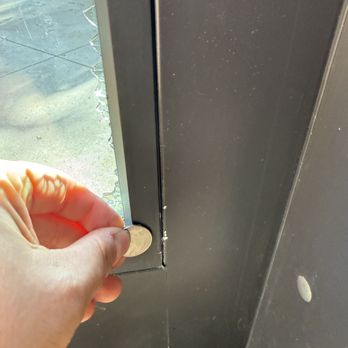 Repair Champions - Bottom right chipping. - Glass & Mirrors Near Me