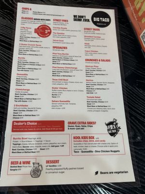 Menu photo 1 Big Taco Casselberry, FL Menu photo 1 Big Taco Casselberry, FL