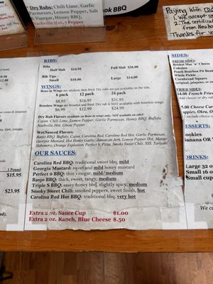 Menu photo 1 Carrol Lou's Smokehouse Decatur, IL