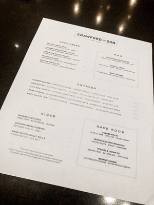 Menu photo 8 Crawford & Son Raleigh, NC