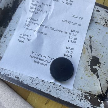 Oak & Rye - Bill - Pizza Near Me - Los Gatos, California Oak & Rye - Bill - Pizza Near Me - Los Gatos, California