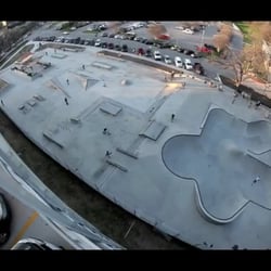 Austin BMX & Skate Park - Overhead view