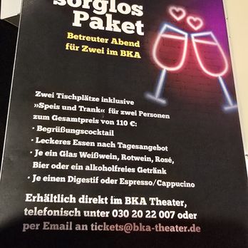 BKA-Theater - Performing Arts Near Me - Berlin, BE BKA-Theater - Performing Arts Near Me - Berlin, BE