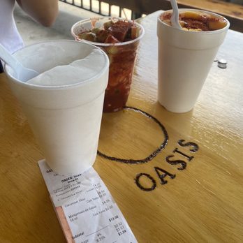 Oasis Tropical Frutería - Limon shaved ice, mangonada, cucumbers with chamoy/Lucas - Shaved Ice Near Me - San Antonio, Texas Oasis Tropical Frutería - Limon shaved ice, mangonada, cucumbers with chamoy/Lucas - Shaved Ice Near Me - San Antonio, Texas