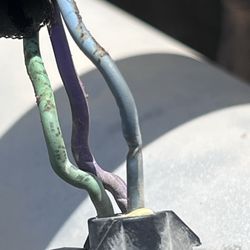E Z Mobile Repair - Intermittent A/C function broken wire inside rubber insulation.