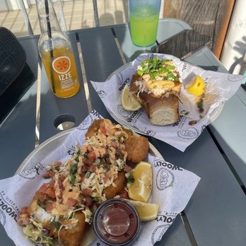Wooly's - Baja fish tacos and seafood roll - Seafood Near Me - Pismo Beach, California Wooly's - Baja fish tacos and seafood roll - Seafood Near Me - Pismo Beach, California