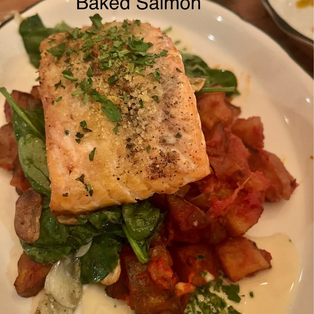 Taverna - Baked Salmon - Italian Near Me - Newark, Delaware Taverna - Baked Salmon - Italian Near Me - Newark, Delaware