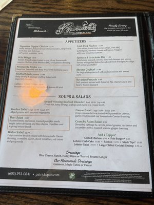 Patrick's by null