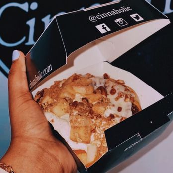 Cinnaholic - apple pie roll !! - Desserts Near Me - Atlanta, Georgia
