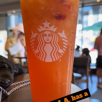 Starbucks - Mango strawberry lemonade - Coffee & Tea Near Me - Marina del Rey, California Starbucks - Mango strawberry lemonade - Coffee & Tea Near Me - Marina del Rey, California