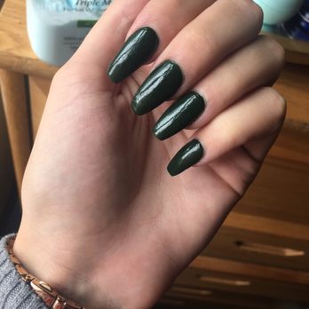 Polish Pros - Tracy is amazing! Came in looking for a full set in a coffin shape and walked out with these beauties! Very happy and I will be returning! - Nail Salons Near Me - San Diego, California Polish Pros - Tracy is amazing! Came in looking for a full set in a coffin shape and walked out with these beauties! Very happy and I will be returning! - Nail Salons Near Me - San Diego, California